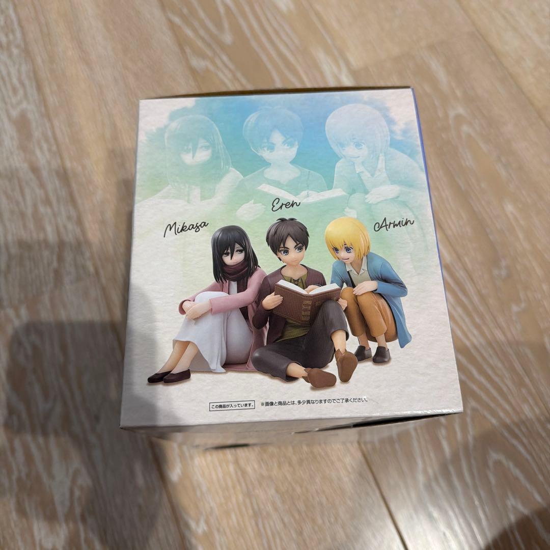 進撃の巨人 一番くじ 地鳴らし A賞 エレン＆ミカサ&アルミン