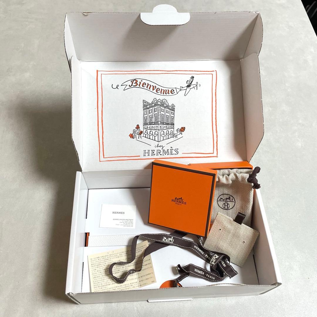 HERMES エルメス ギフトボックス セット ピアス 空箱 ショッパー 巾着
