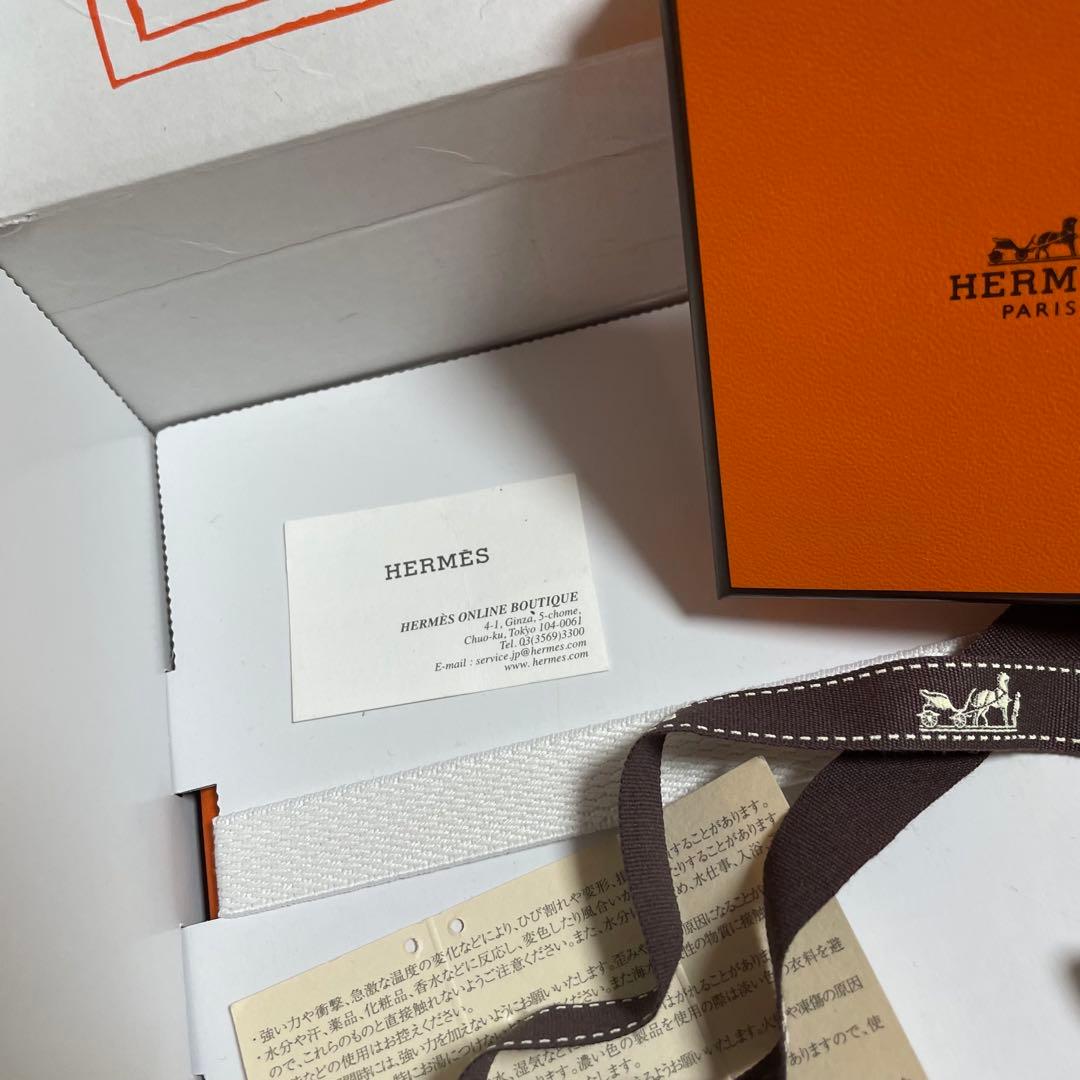 HERMES エルメス ギフトボックス セット ピアス 空箱 ショッパー 巾着