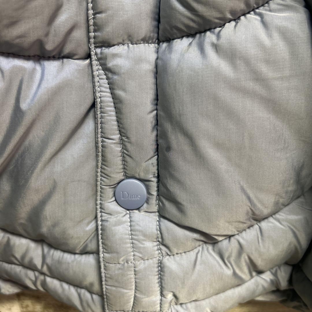 142【人気即完売品】ダイム☆ワンポイント刺繍ロゴ　パファージャケット