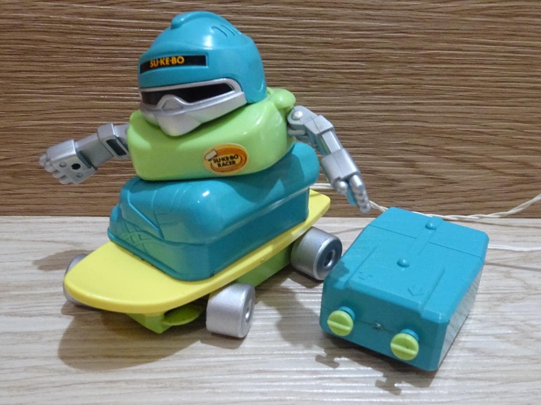 スケボーレーサー ラジコン 学研 ビンテージ レトロ 当時物 日本製 フィギュア スケボーレーサー ラジコン 学研 ビンテージ レトロ 当時物 日本製