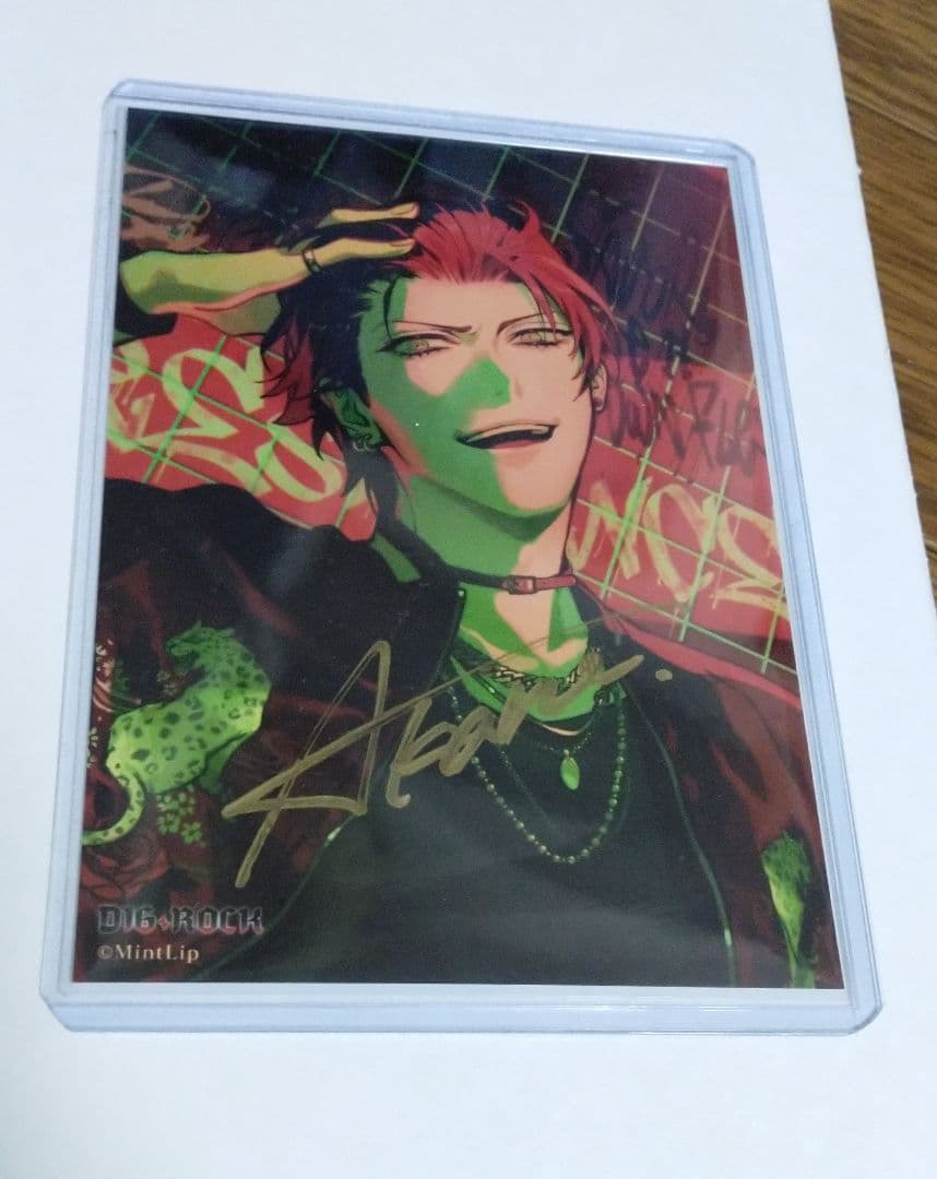 DIG-ROCK ディグロ ディグロック 日暮茜 ブロマイド カード 直筆サイン