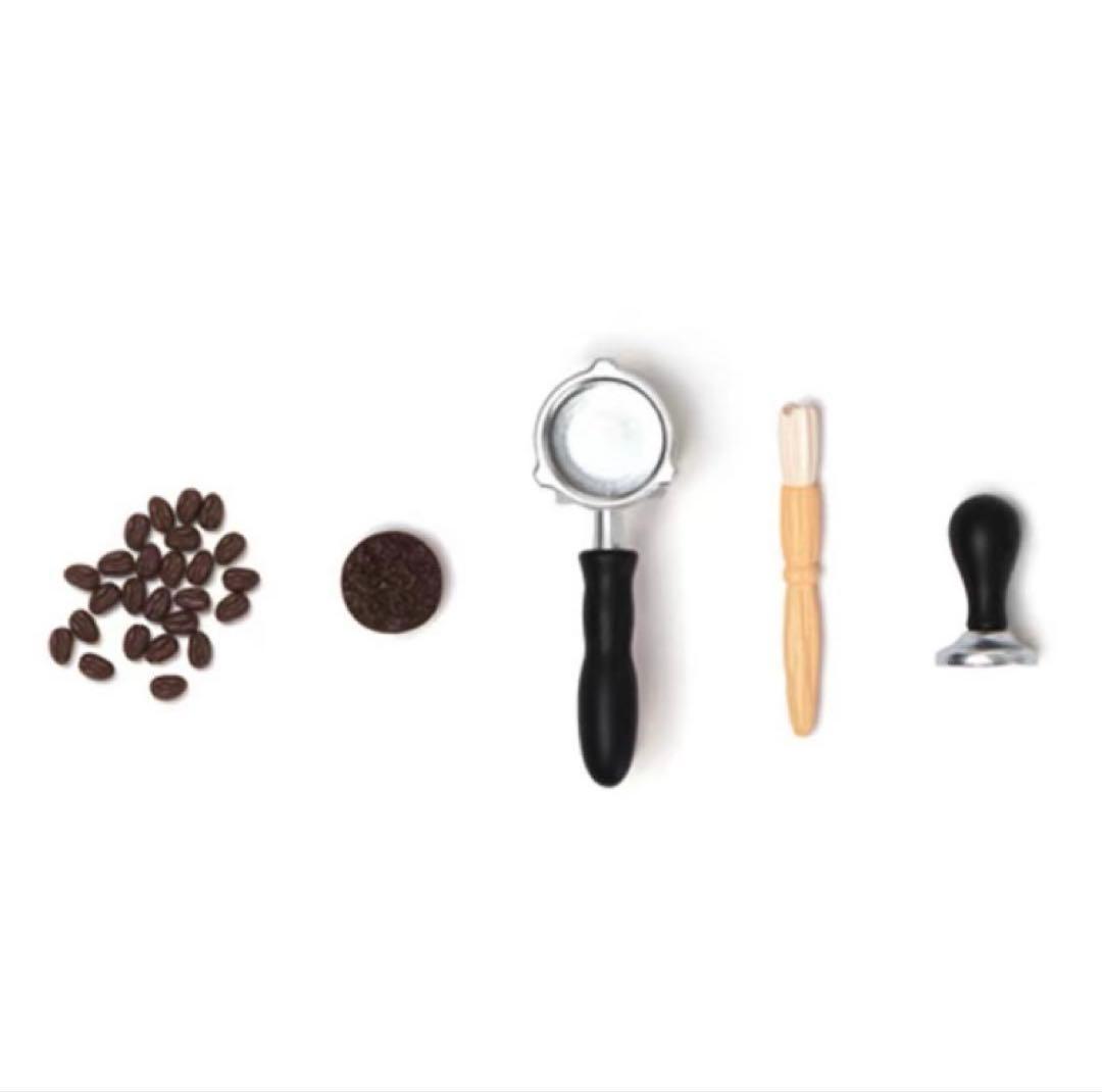 ミニチュア　コーヒーマシン　エスプレッソマシン　ホワイト　ドールハウス