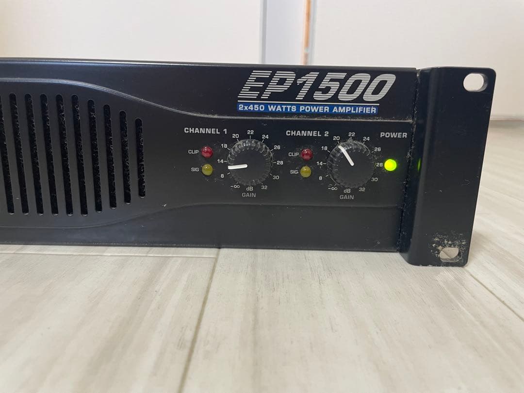 BEHRINGER PA用パワーアンプ EUROPOWER EP1500 BEHRINGER PA用パワー