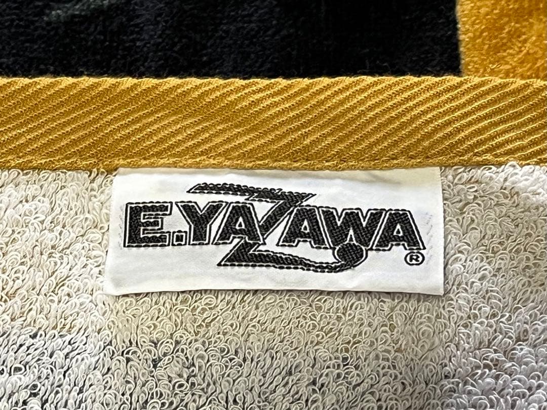 矢沢永吉 スペシャルビーチタオル ロゴ ゴールド/ブラック