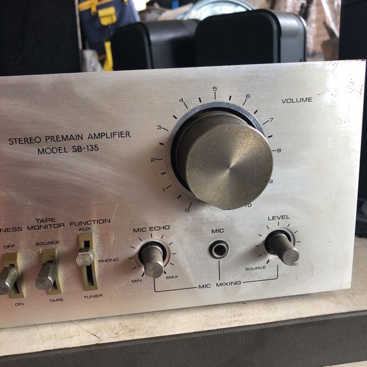 Aurex ステレオアンプ SB-135 - メルカリ