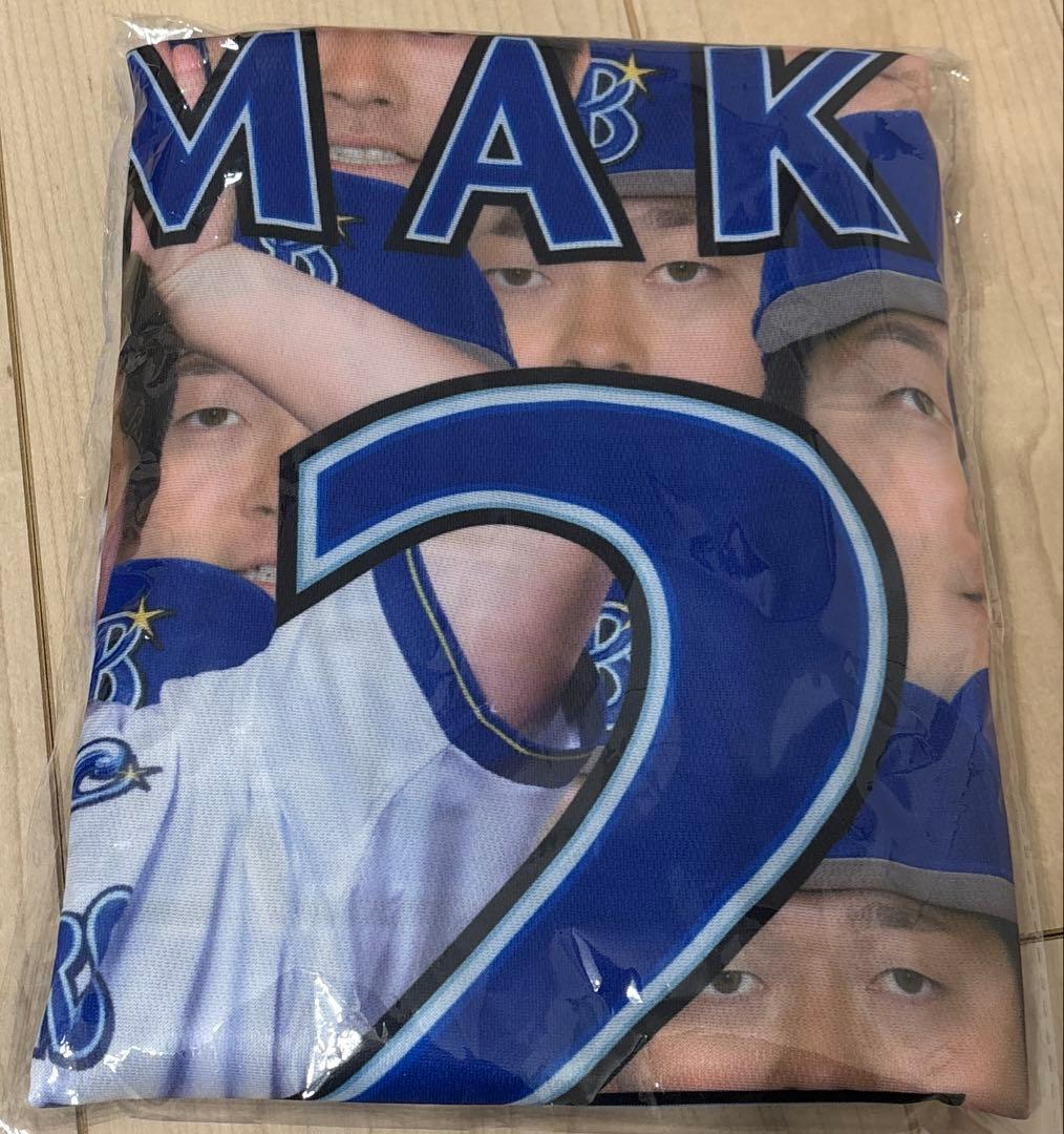 横浜DeNAベイスターズ ファンフェス 蛯名達夫 ガチャ 総柄Tシャツ 2025