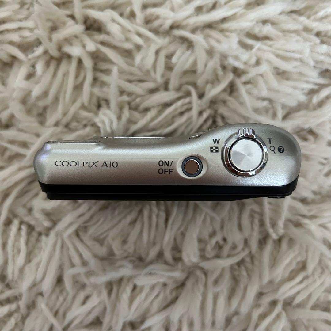 ✨平成レトロ✨】Nikon COOLPIX A10 コンデジ シルバー