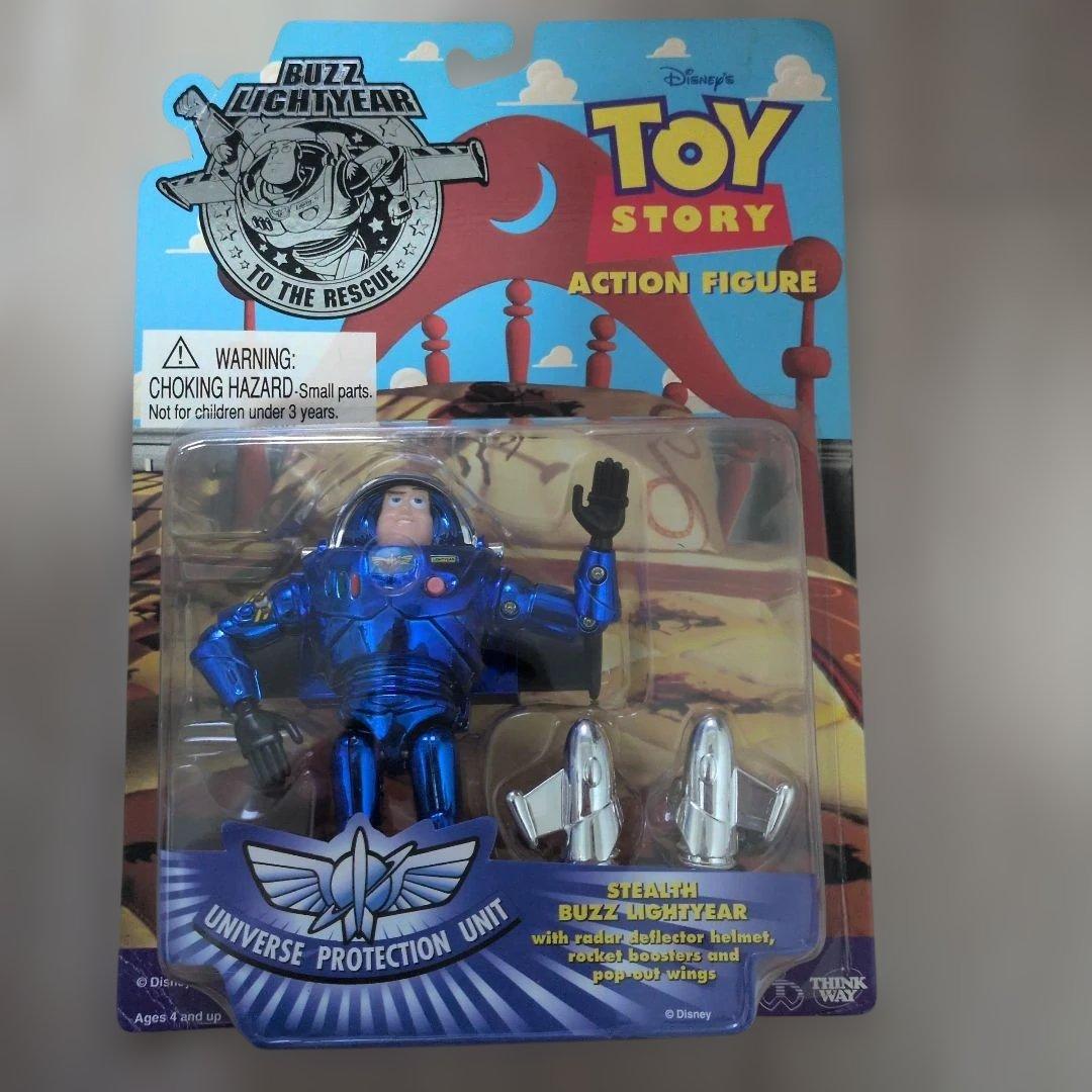 【未開封】バズ・ライトイヤー ステルスバージョン フィギュア4体セット