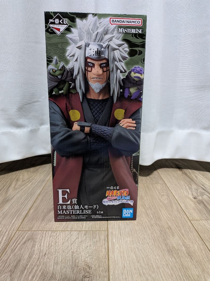 一番くじ NARUTOナルト疾風伝 E賞 自来也(仙人モード) フィギュア