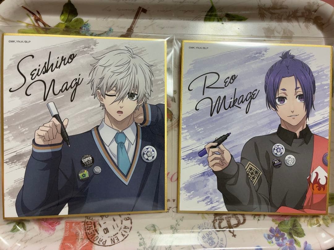 ブルーロック ブルロ ヴィレッジヴァンガード ホログラム缶バッジ 御影