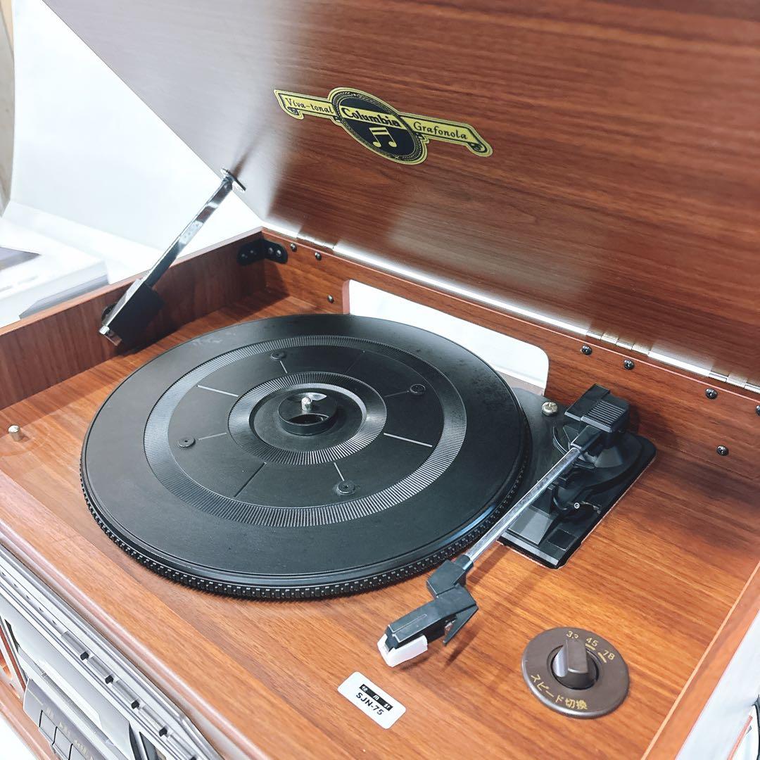 COLUMBIA コロムビア マルチレコードプレーヤー GP-28 - メルカリ