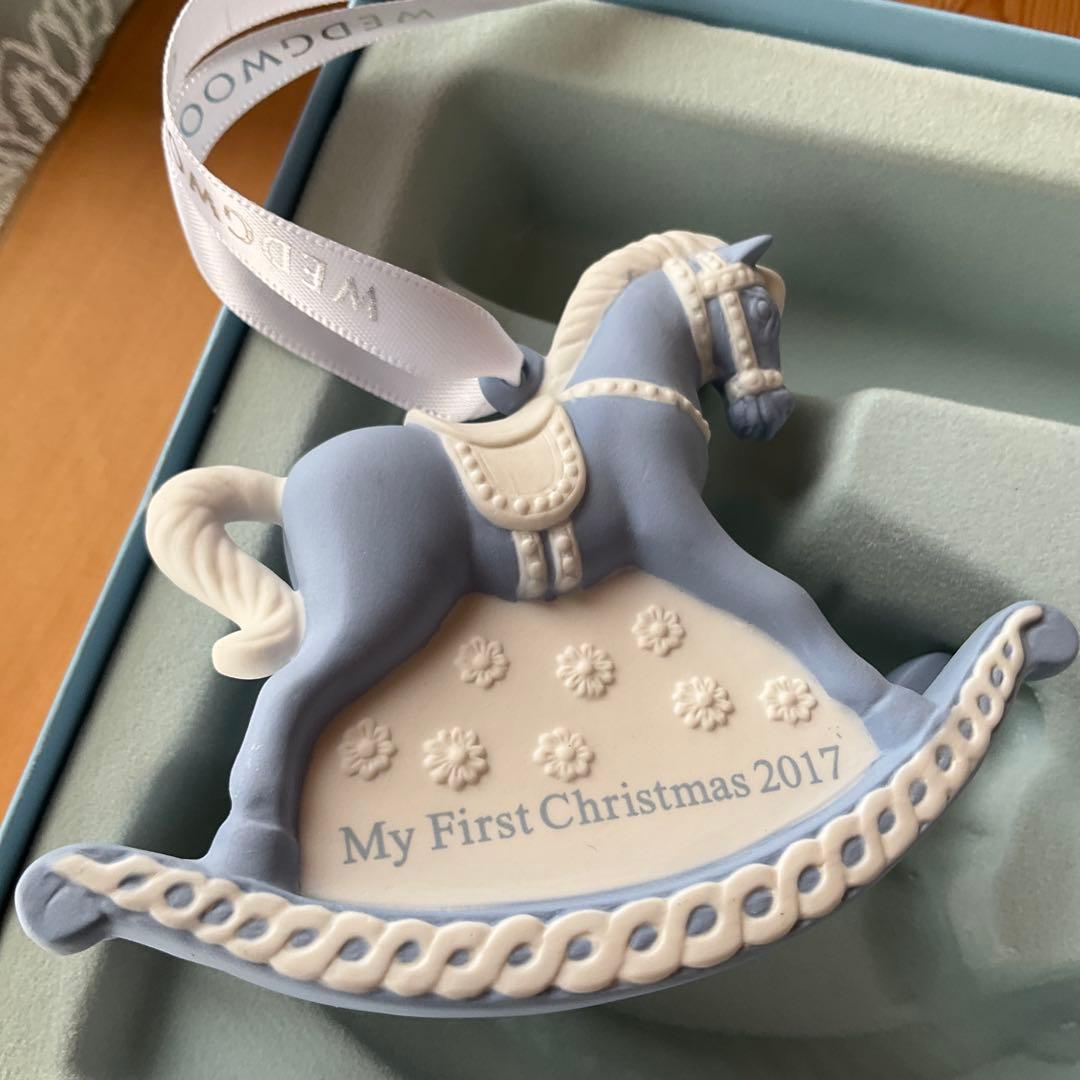 WEDGWOOD ロッキングホースオーナメント 2017 木馬