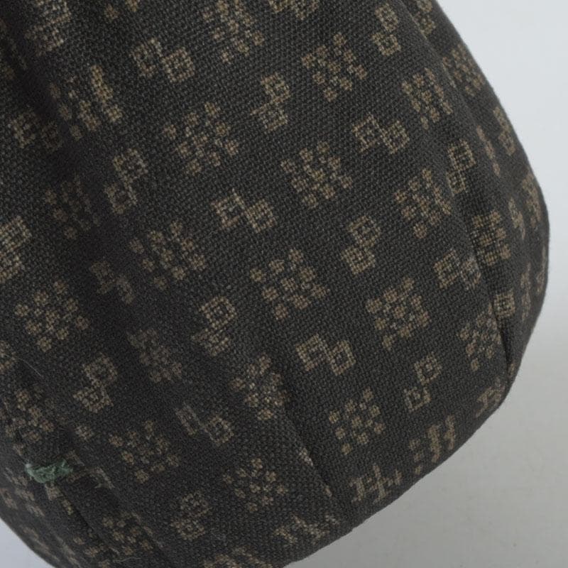 茶道具 萩焼 野坂江月作 耳付瓢形 茶入 仕覆付 森山