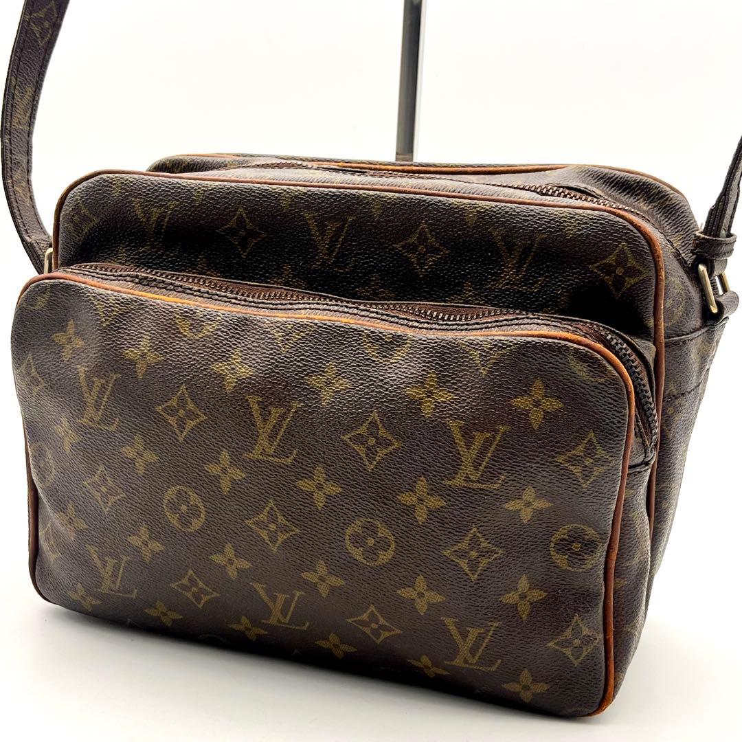 ルイヴィトン ヴィンテージ 前期ナイル モノグラム ショルダーバッグ 正規品