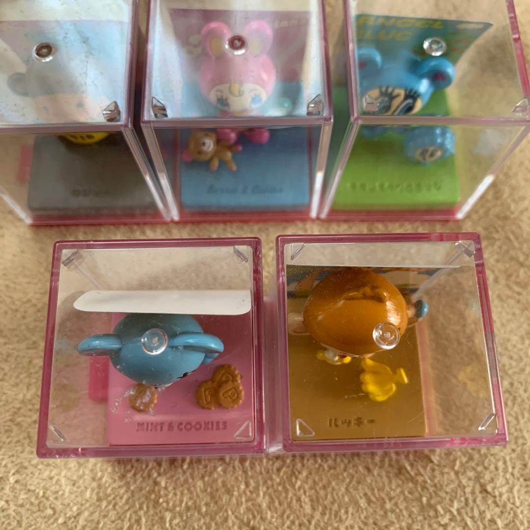 【超レア】　ナルミヤ　エンジェルブルー　メゾピアノ　フィギュア　平成レトロ　5点