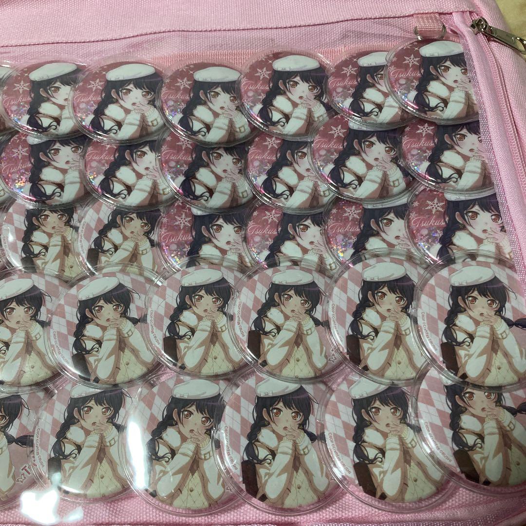 バンドリ マルイ 二葉つくし 痛バッグ バンドリ 缶バッジ AGF 2019