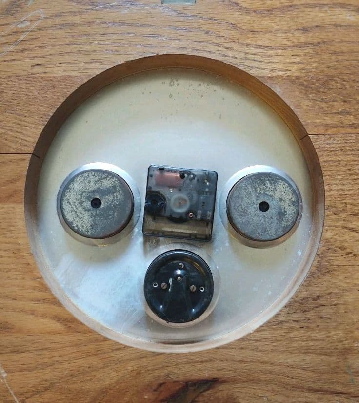 レア アンティーク 海兵隊 真鍮船舶 ポートホールタイプ アナログ壁掛け時計