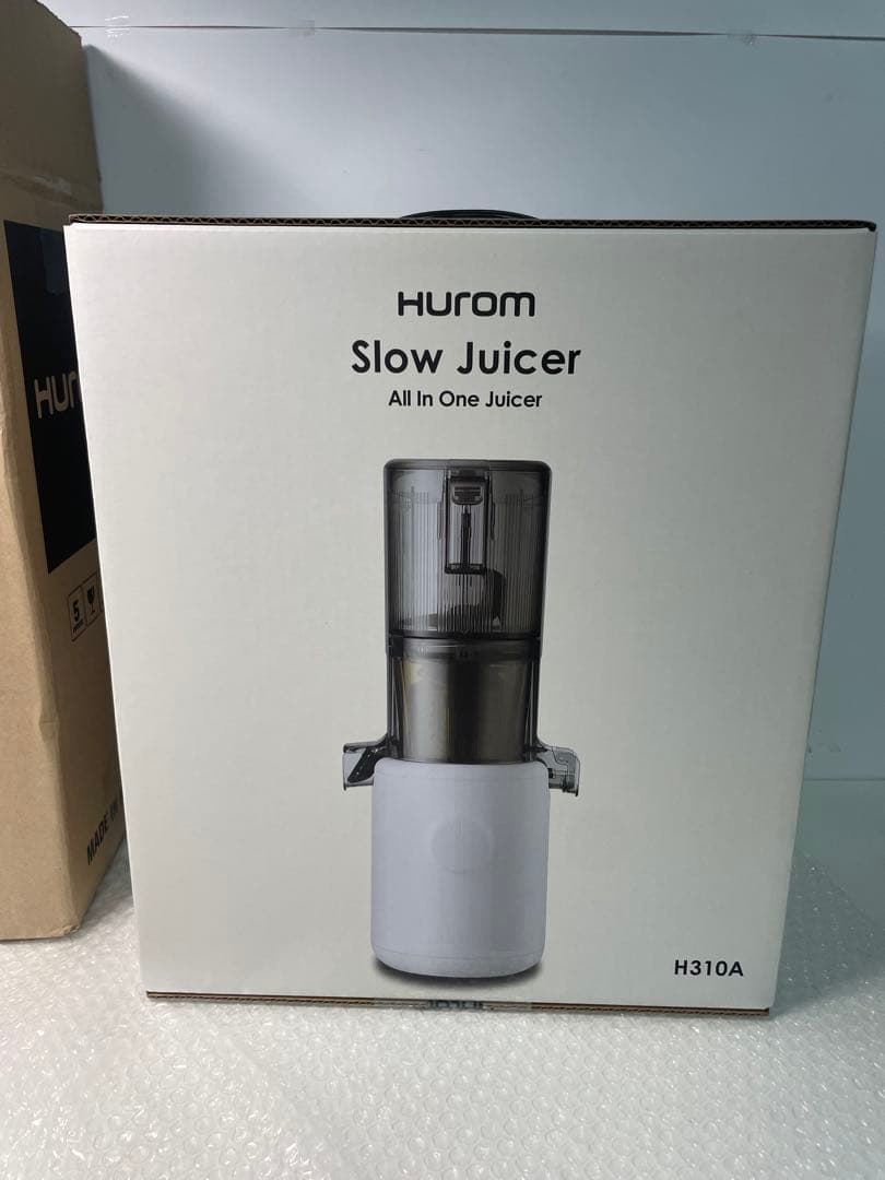 未開封品 HUROM ヒューロム スロージューサー H310A チャコール