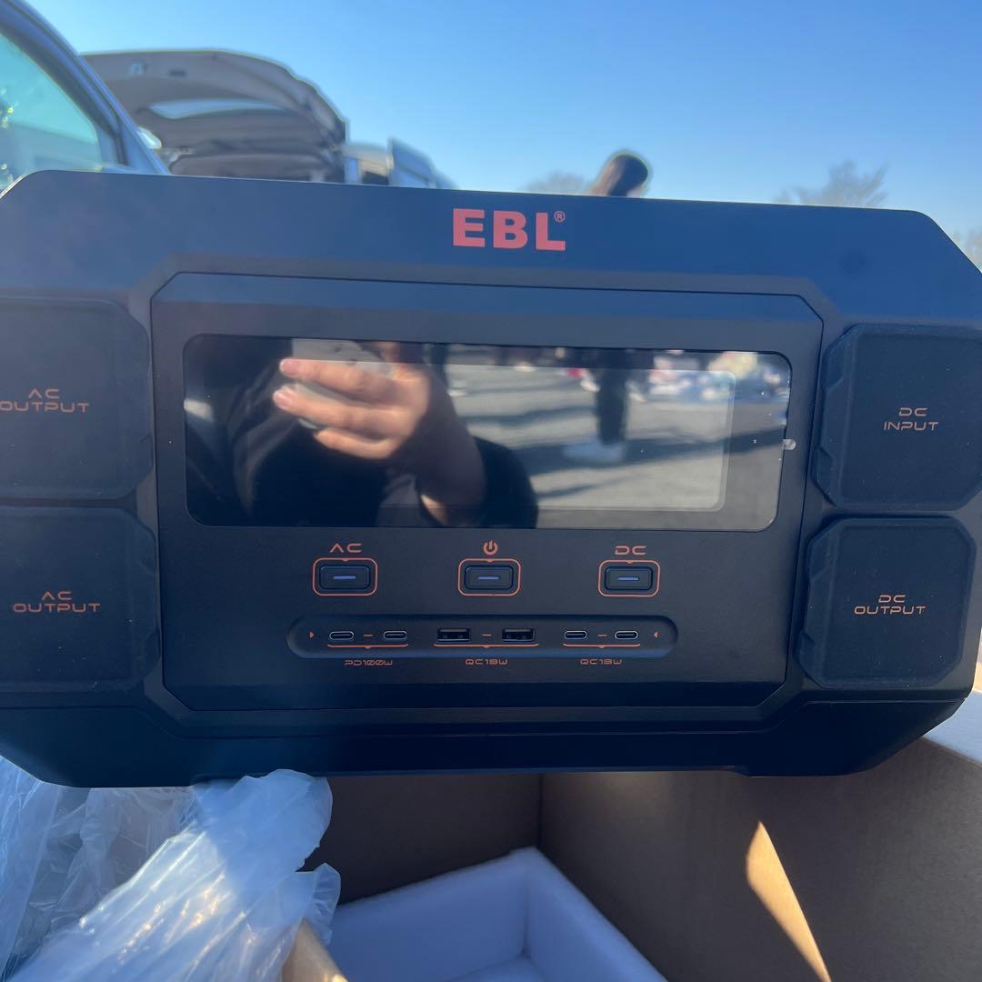 EBL T1 PRO ポータブル電源 2200W 1126.4Wh