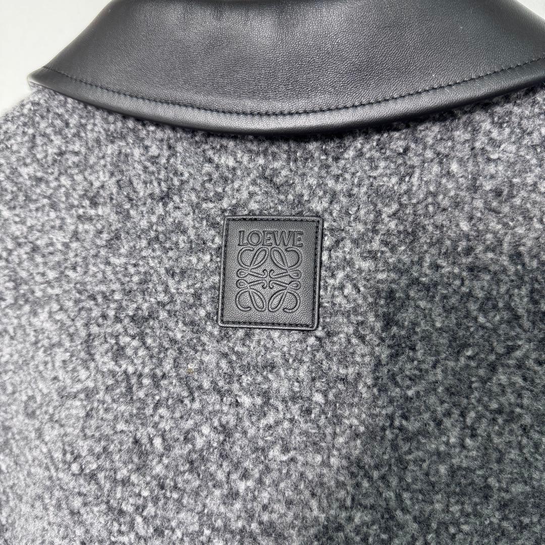 現行品★美品LOEWE カシミヤ ウール オーバーシャツ 48