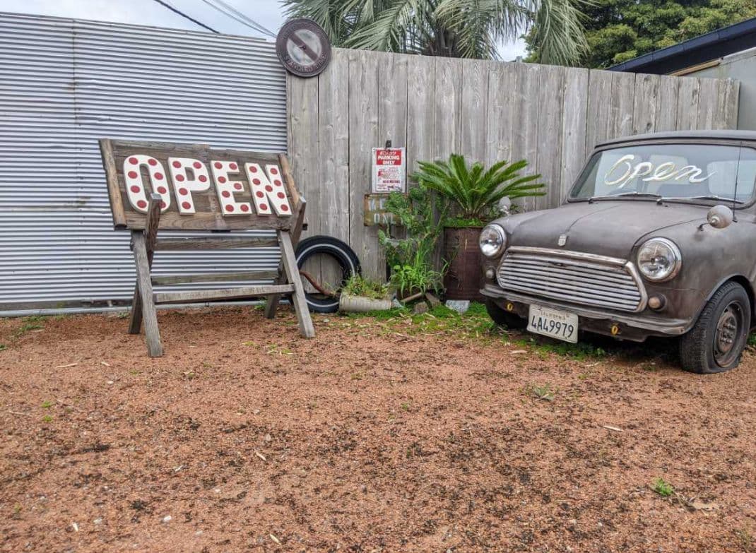 オールドアメリカン \"OPEN\" オープン看板 路上看板 立て看板 大型看板