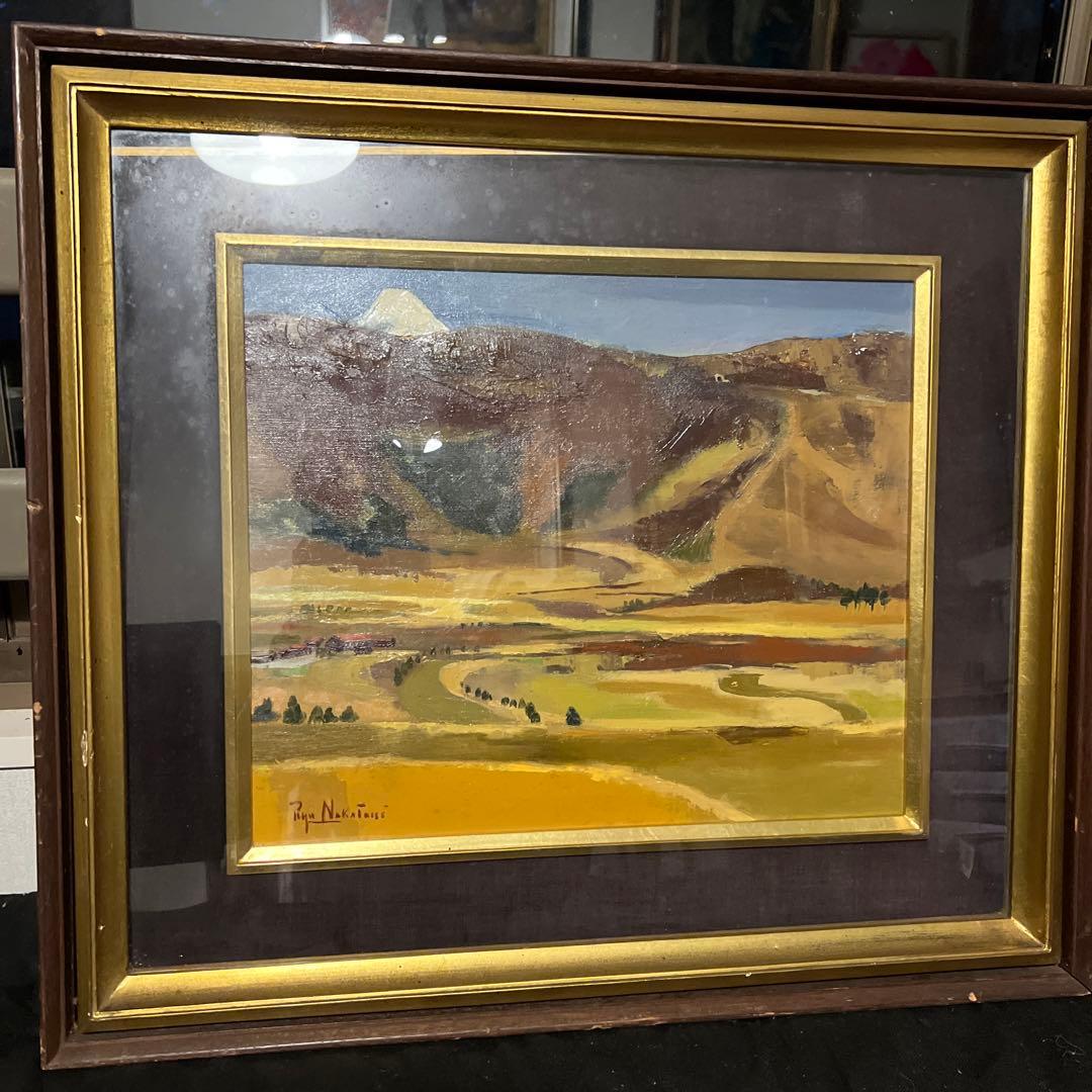 中谷龍一 油彩画 風景画