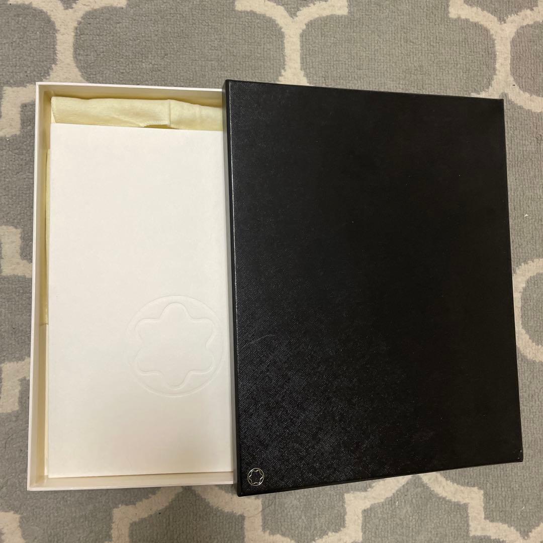 モンブラン黒 スプリングファイル 内ポケット付き