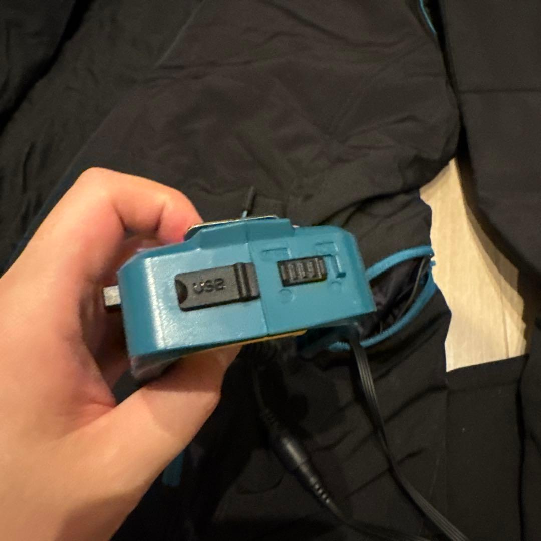 マキタ　充電式暖房ジャケット CJ205DZ バッテリーホルダ付