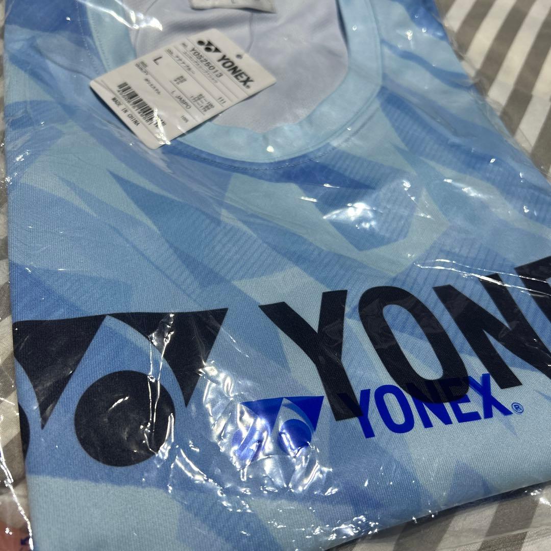 即完売YONEX ALL TOKAIアクアブルー Lサイズ 新品未開封　ロンT