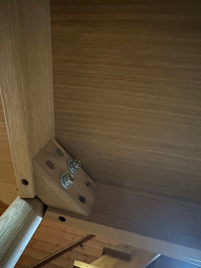 ★★無印良品　ブナ材　ダイニングテーブル　丸脚220cm MUJI　良品計画