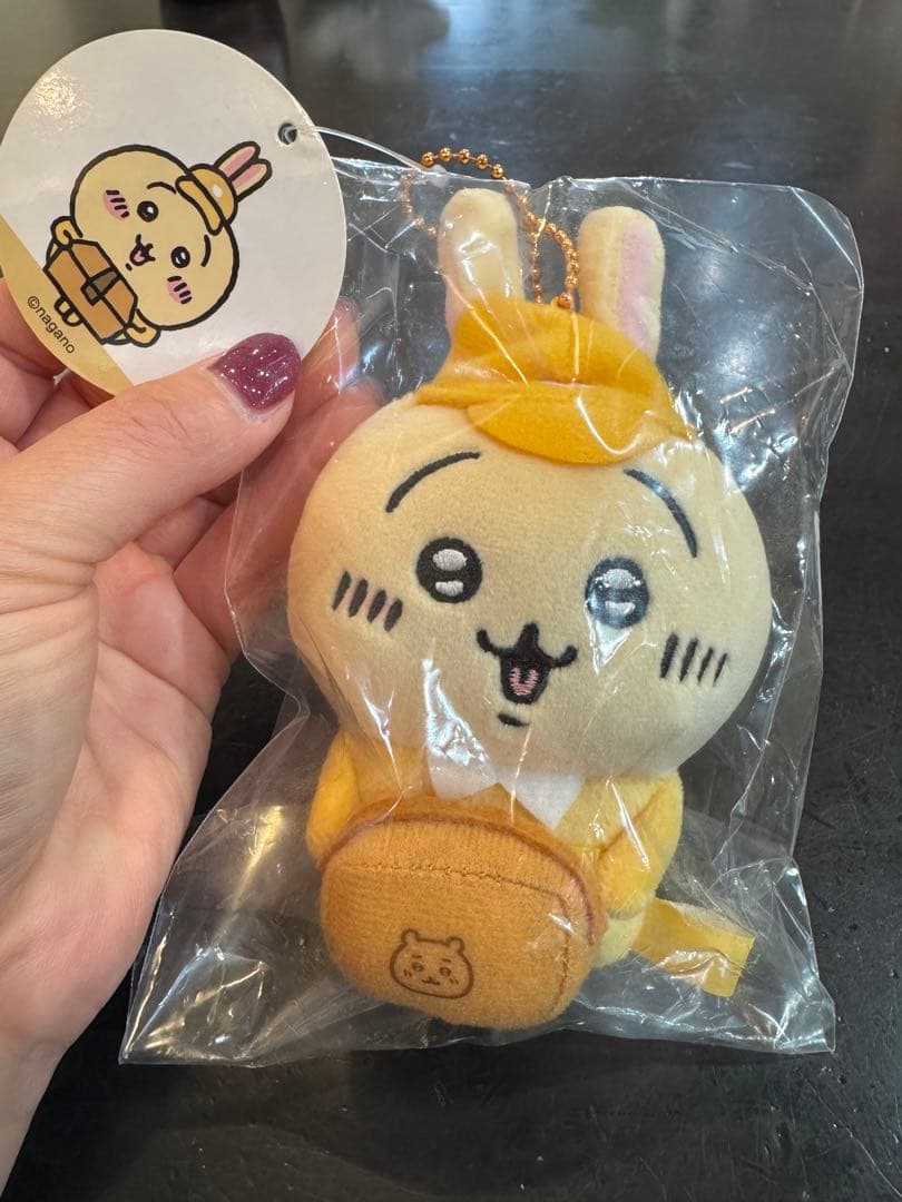 ちいかわ 働くスタッフさんマスコット ハチワレ うさぎ ぬい キーホルダー