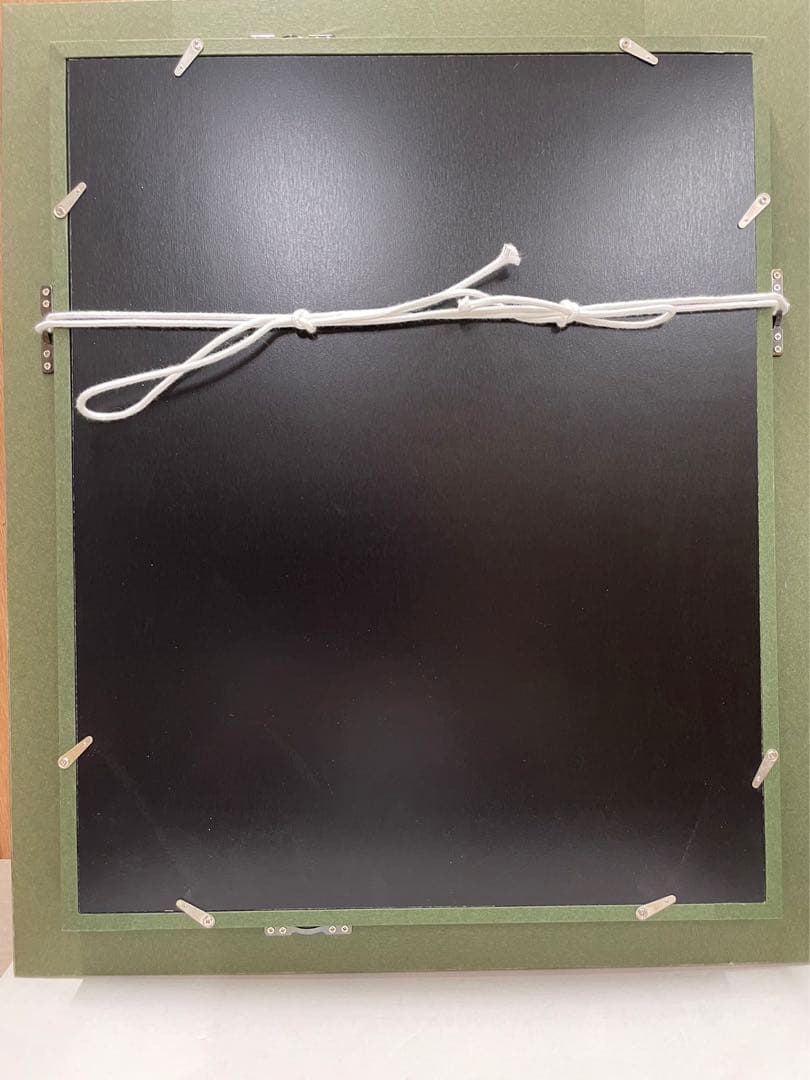 油彩画 F6 菊池信博 (舞妓) 題名 (去り行く秋)