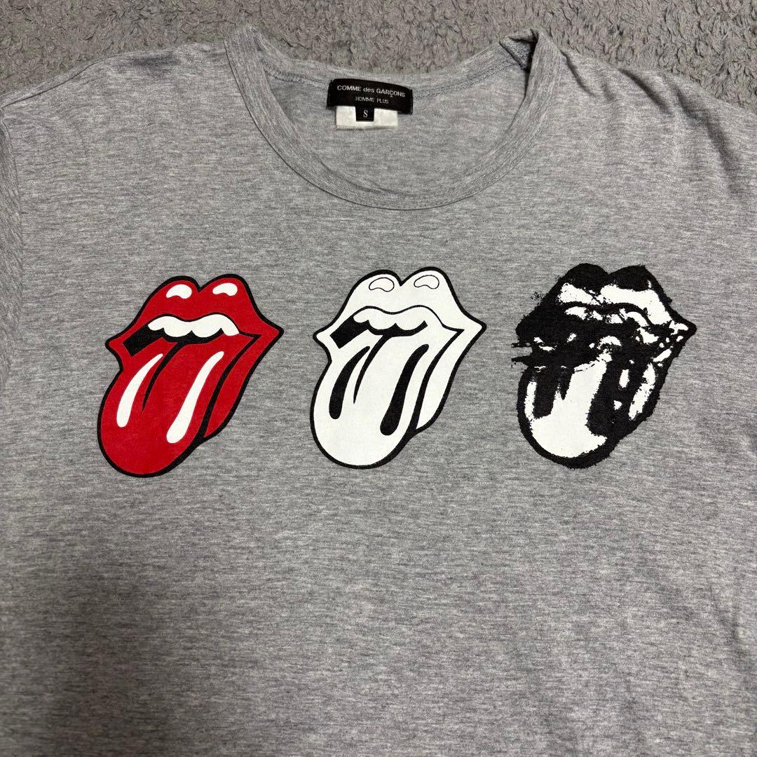 希少】 コムデギャルソンオムプリュス Tシャツ ローリングストーンズ