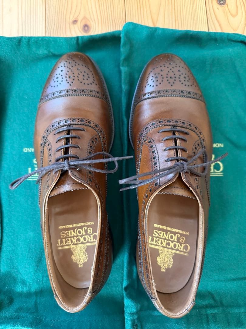 クロケット&ジョーンズ Westfield2 ダークブラウン UK5.5