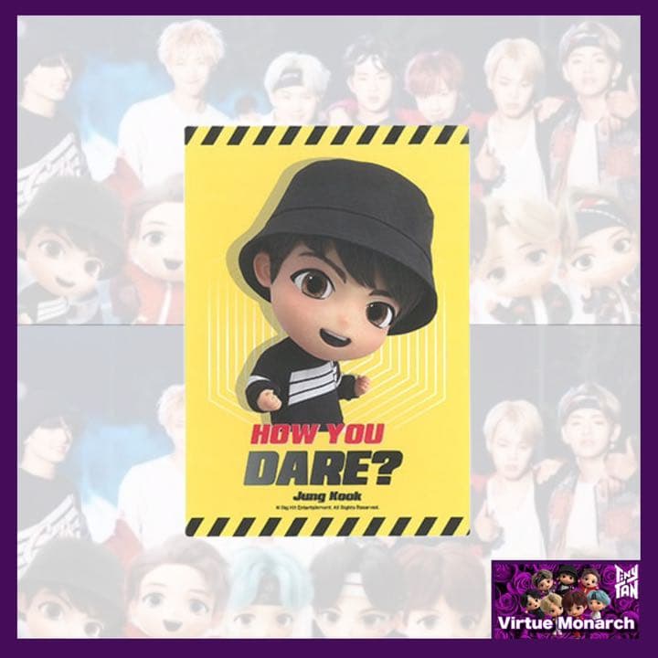 bts bt21 tinytan グッズバンバンコンシーグリポスター