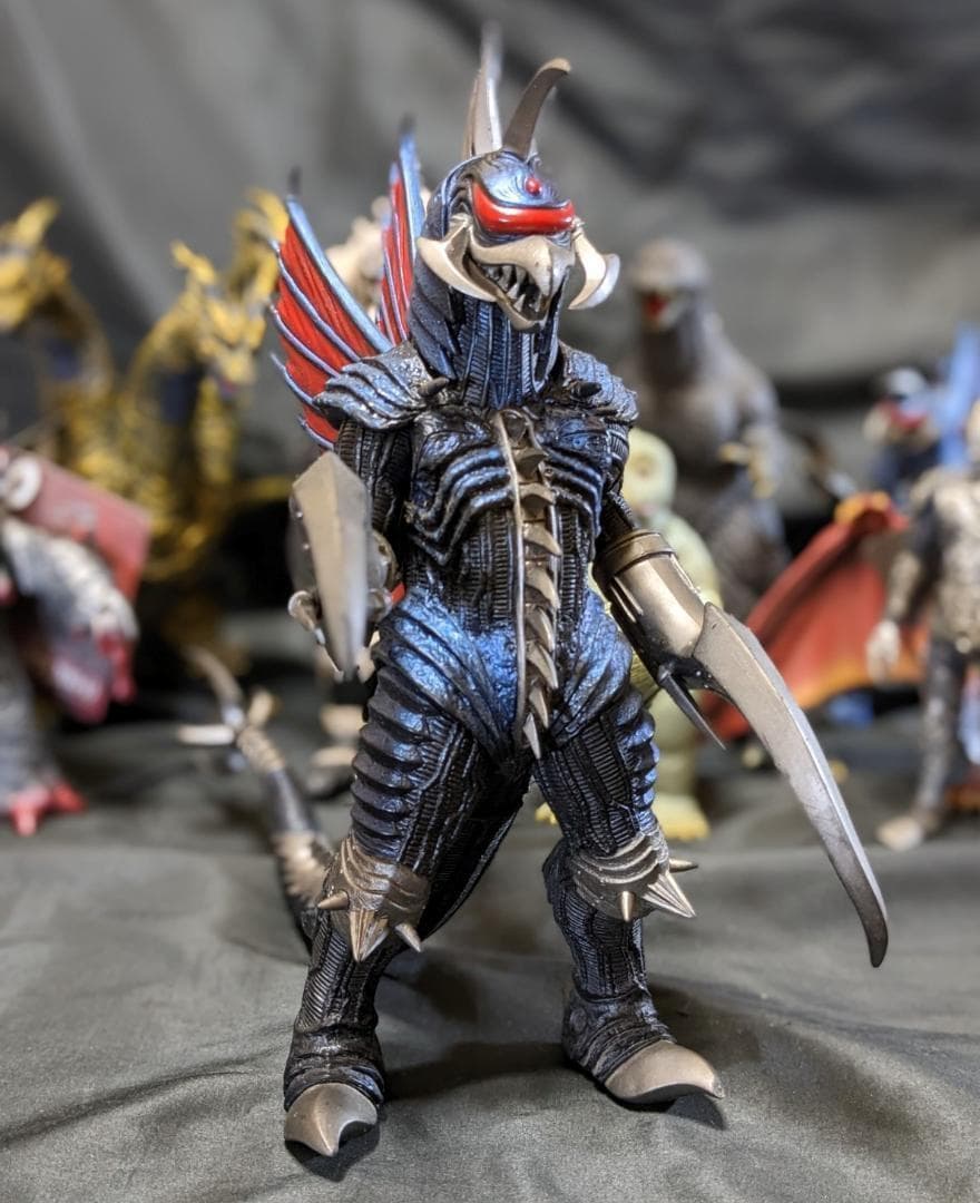 FWゴジラ・カイザーギドラ・モンスターX・ミニラ他（バンダイ）ソフビ