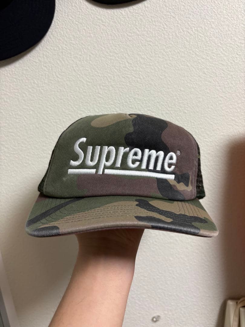 帽子 Supreme Underline Mesh Back 5-Panel Supreme Underline Mesh Back 5-Panel (FW24) - $48