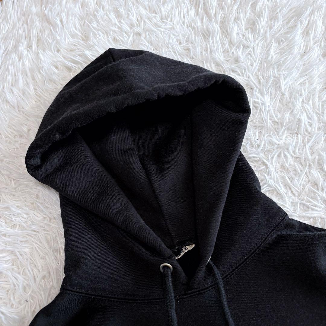 AURALEE バギーポリエステルスウェットパーカー ブラック サイズ4