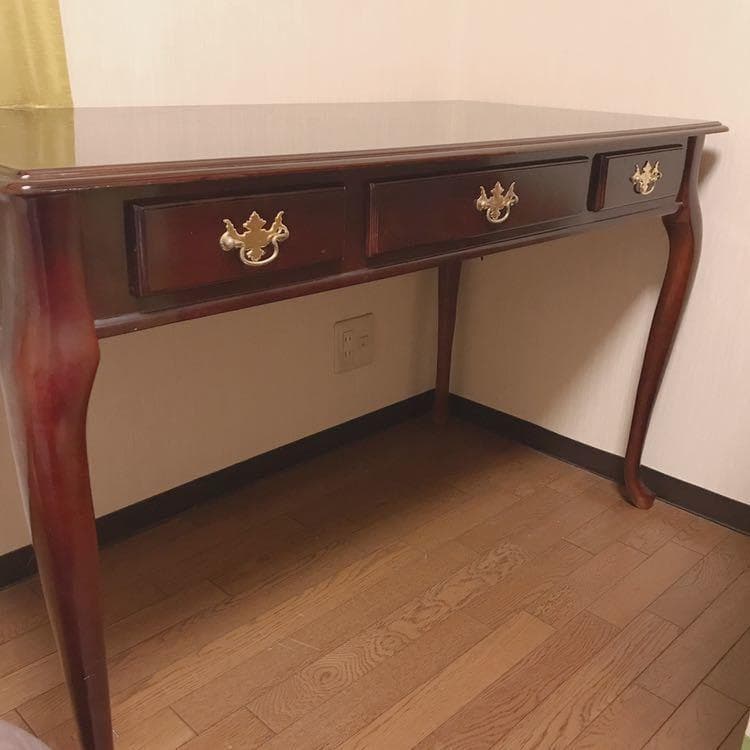 ソフィー専用アンティーク調猫足デスク西洋っぽいイギリスっぽいテーブル ソフィー専用アンティーク調猫足デスク西洋っぽいイギリスっぽい