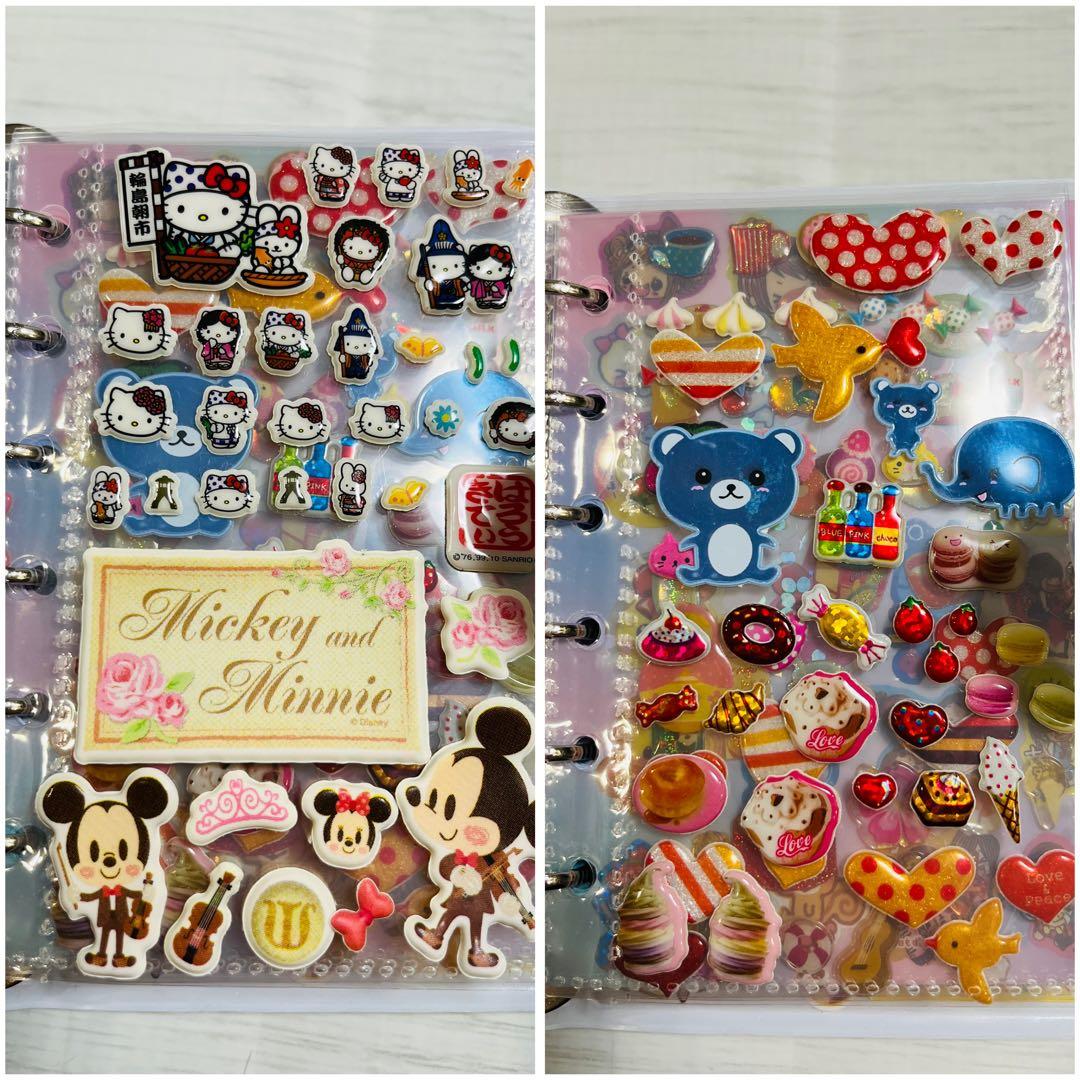 平成レトロ　シール帳完成品　ボンボンドロップシール　フレークシール　まとめ売り