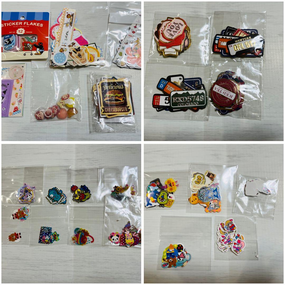 平成レトロ　シール帳完成品　ボンボンドロップシール　フレークシール　まとめ売り