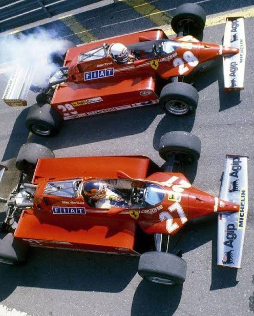 1/18 GP replicas フェラーリ 126CK 1981 D.ピローニ - メルカリ