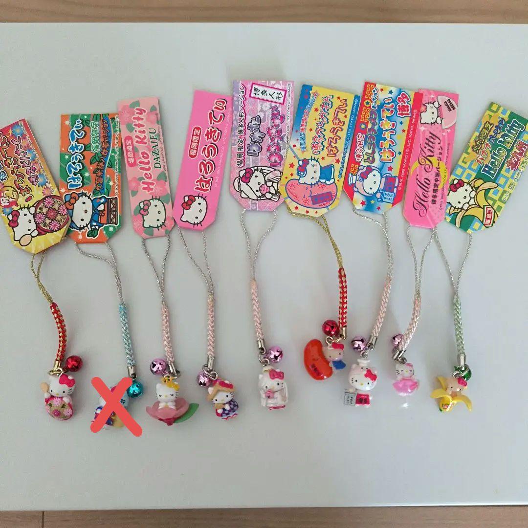 全58個☆ハローキティ　ご当地キティ　根付け　ストラップ