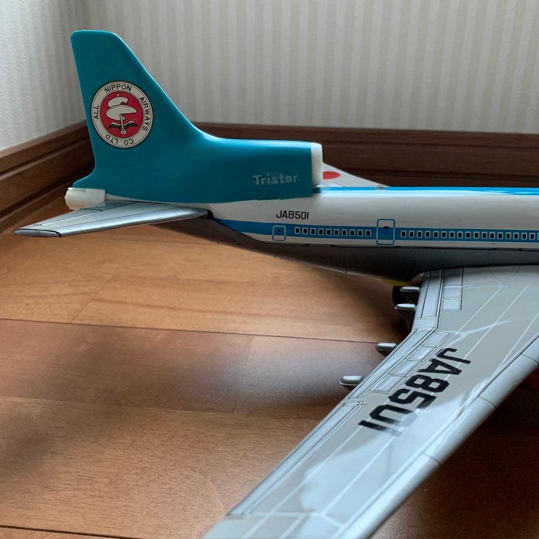 当時物 全日空 JA8501 ジャンボジェット トライスター ブリキ模型 飛行機