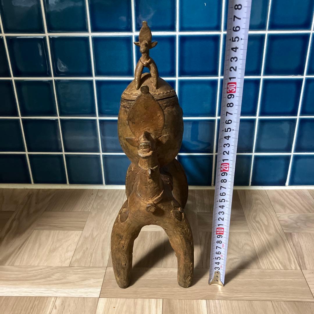 マリ共和国 ドゴン族 金属製オブジェ