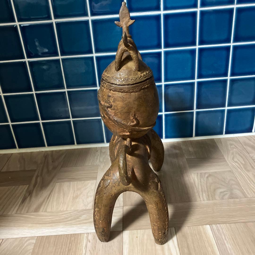 マリ共和国 ドゴン族 金属製オブジェ