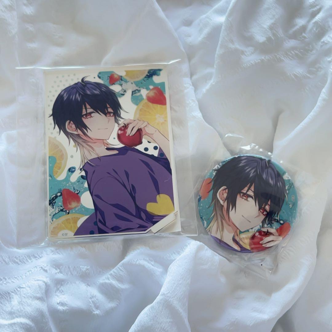 オトメイト 夏の市 キュピパラ アクスタ 幼少 アラン 缶バッジ