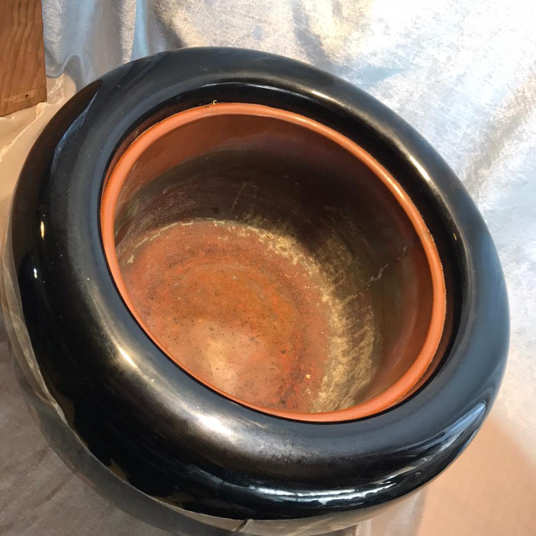 お雛様の手あぶり 火鉢 金蒔絵 高蒔絵 節句向き かぶと大根蒔絵