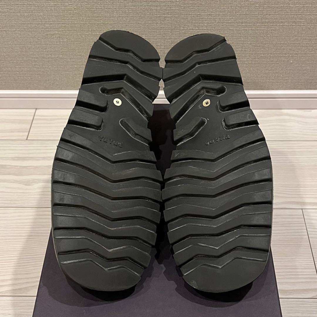 靴 PRADA / Square Toe Leather Derbies